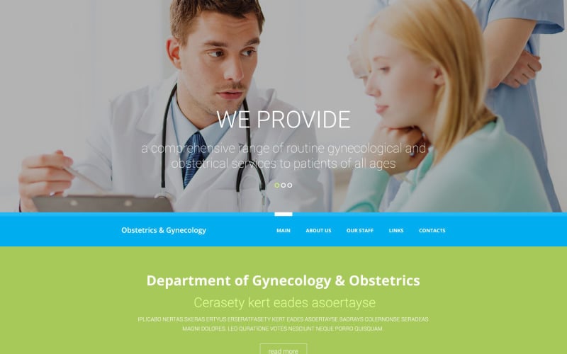 medical responsive website template 55200 original 1