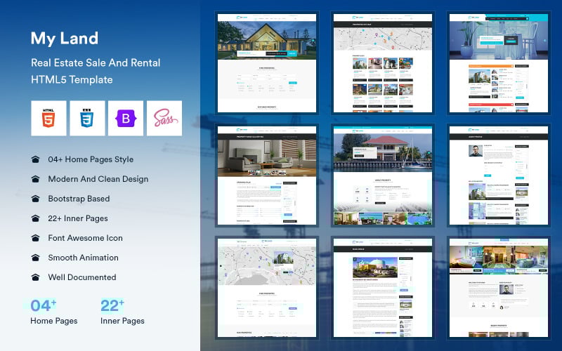 myland real estate sale and rental html template 274081 original