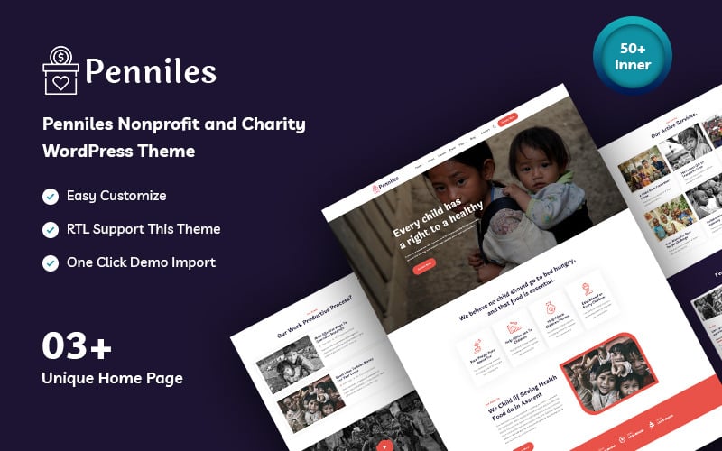 penniles nonprofit and charity wordpress theme 263895 original