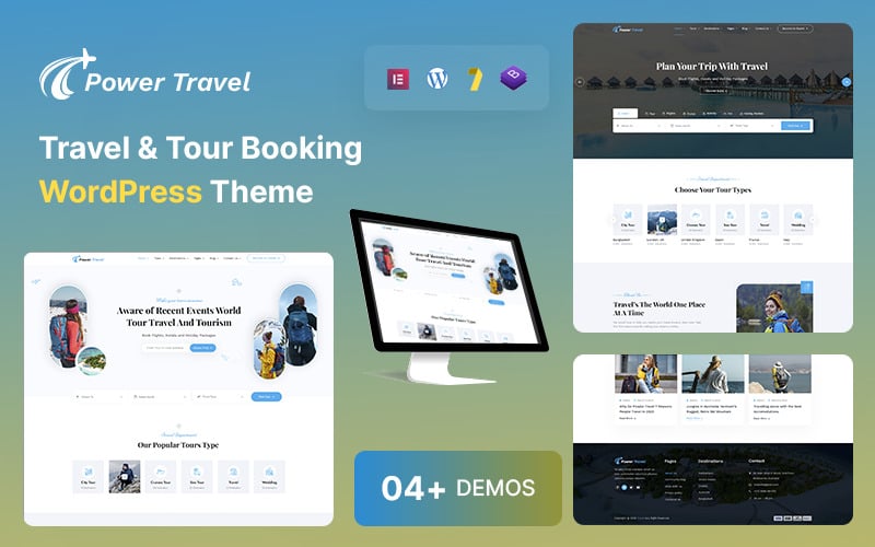 power travel and tour booking wordpress theme 452431 original