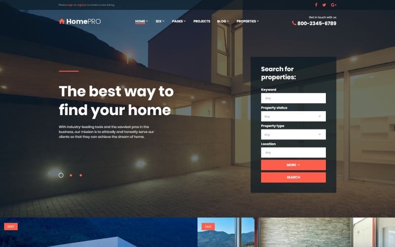 real estate agency responsive website template 61406 0 original