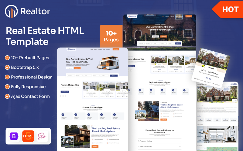 realtor real estate agency bootstrap html5 website template 405177 2 original 1