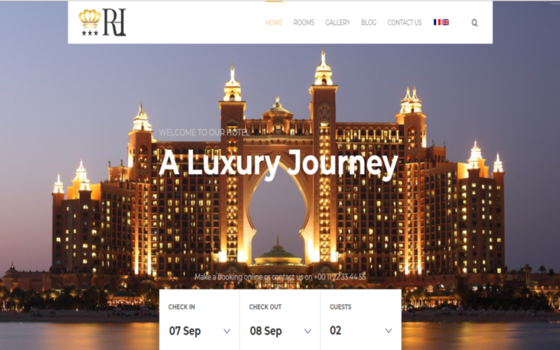 reina hotel multipurpose premium html5 website template 194522 3 original