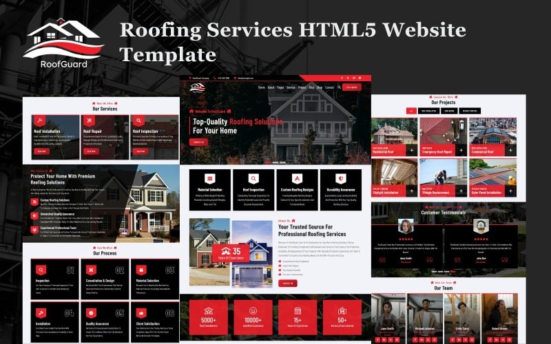 roofguard roofing services html5 website template 444242 original
