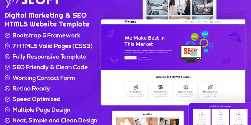 seofy digital marketing amp seo html5 website template 252760 original