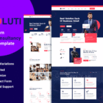 Soluti – Business Consultancy Website HTML5 Template