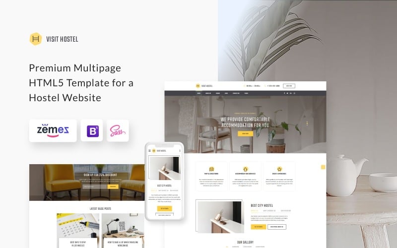 visit hostel hostel html5 website template 57677 4 original
