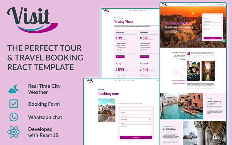 visit the perfect tour amp travel booking react website template 312399 original 2