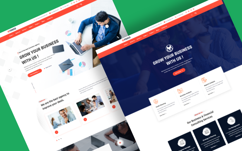 xirisoft technology consulting html template 246341 original