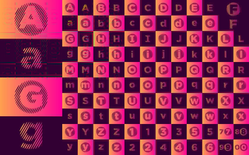 a to z line letter initial based logo for tech connection network original