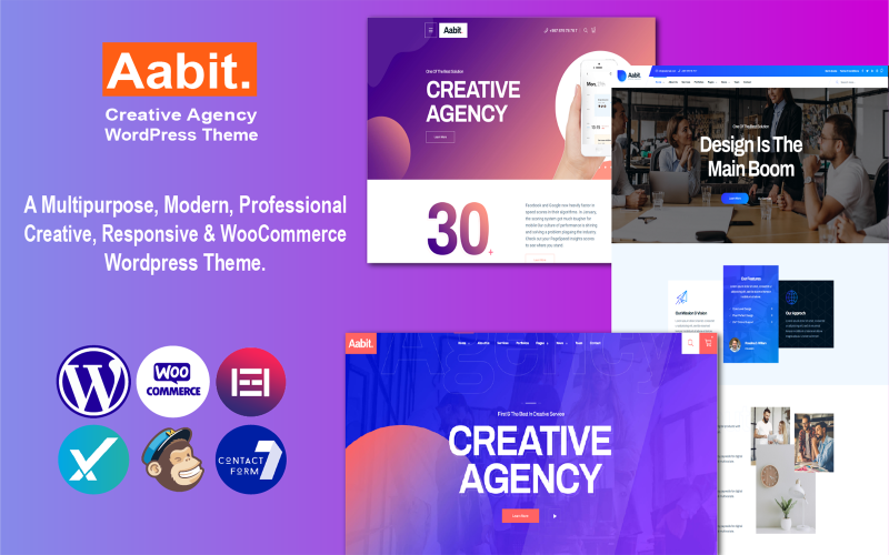 aabit startup amp multipurpose wordpress theme original