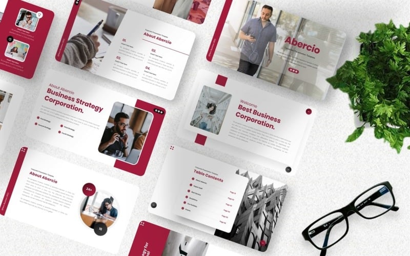abercio corporate powerpoint original