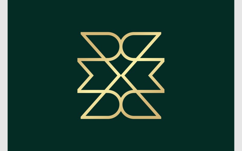 abstract decorative luxury logo original