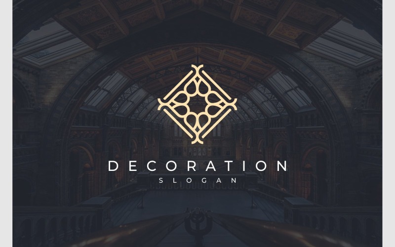 abstract decorative simple elegant logo original