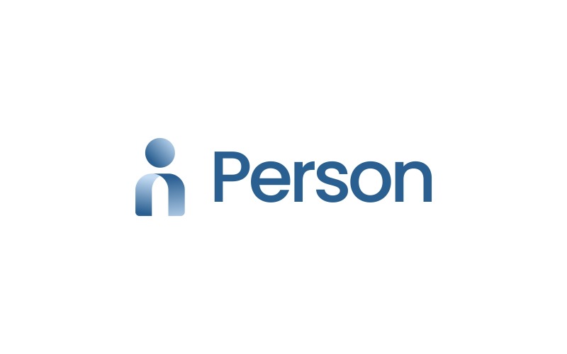 abstract person people human logo original