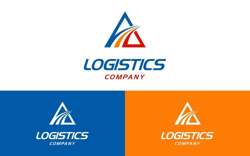 abstract road transport logo original