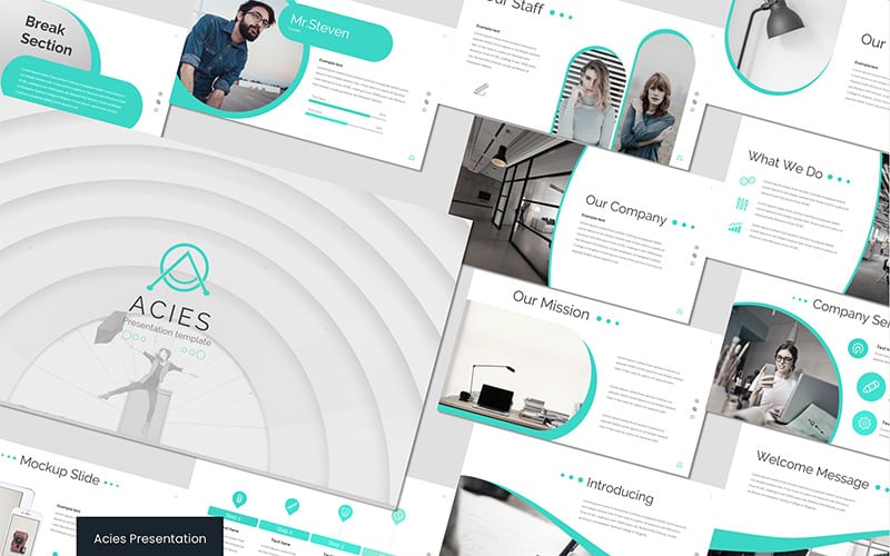 acies powerpoint template original