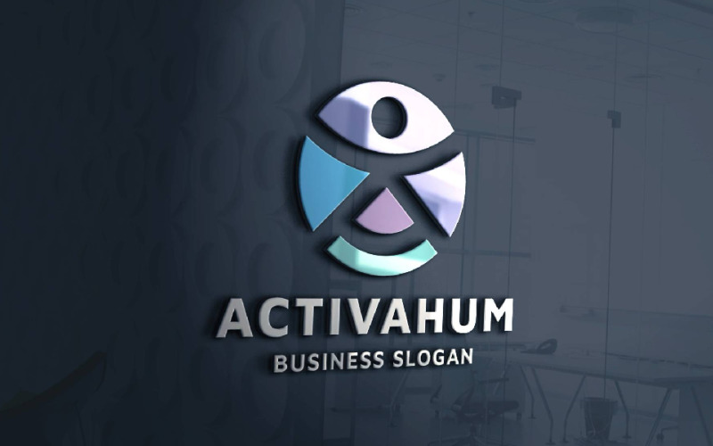 active human pro branding logo original