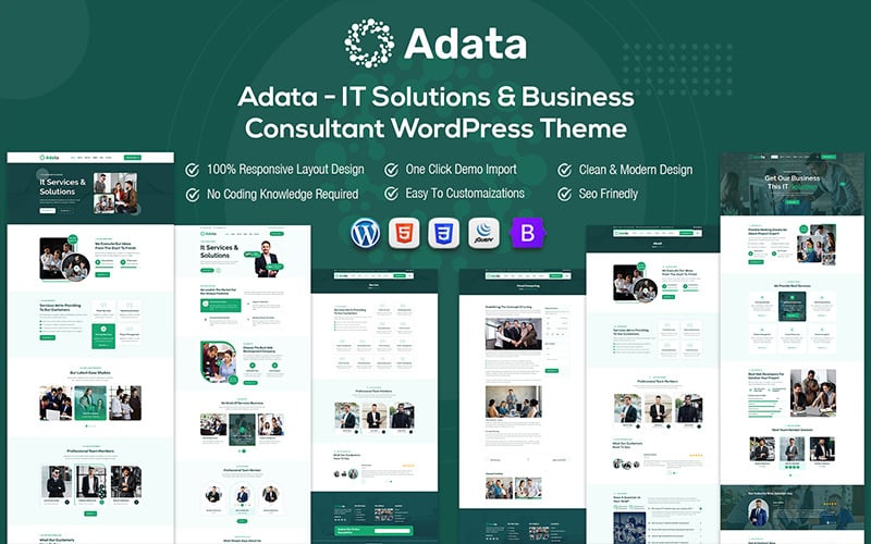 adata it solutions amp business consultant wordpress theme original