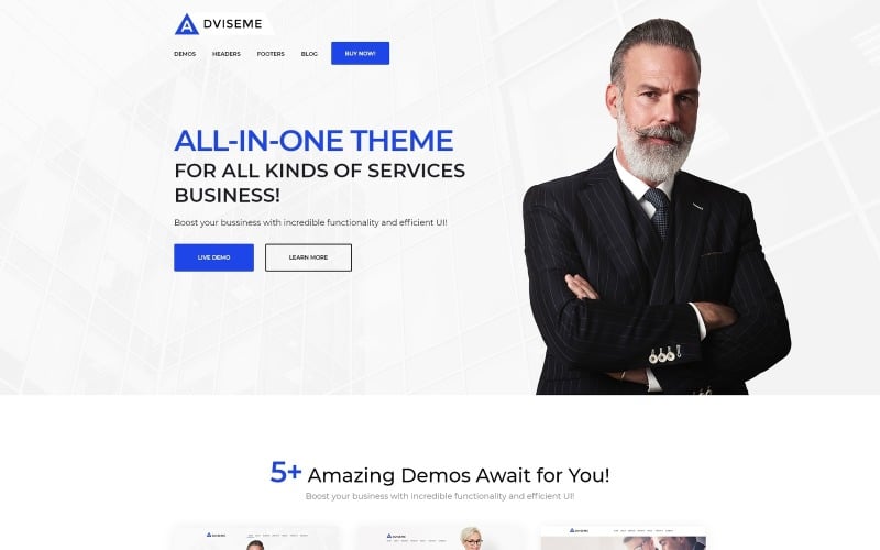 adviseme business advisor wordpress theme original