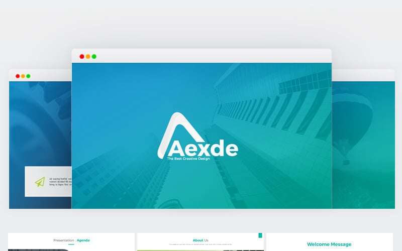 aexde powerpoint template original
