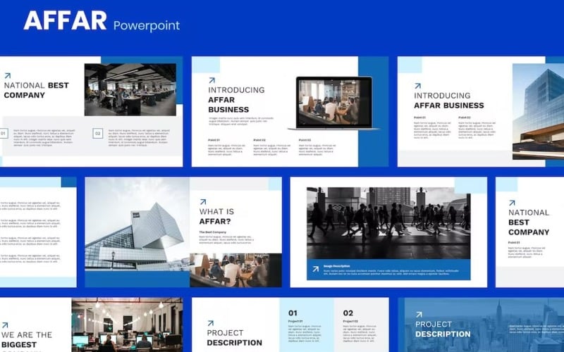 affar business template powerpoint original