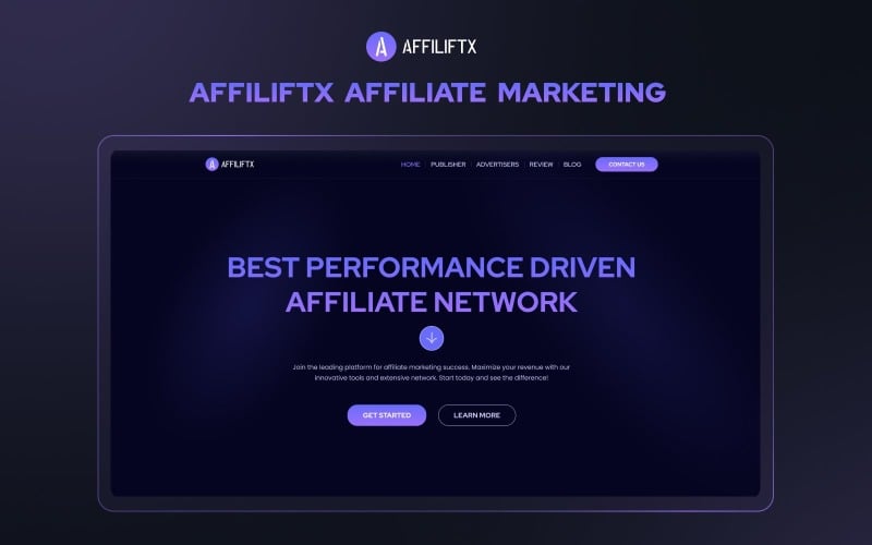 affiliftx nextjs optimized affiliate marketing website template original
