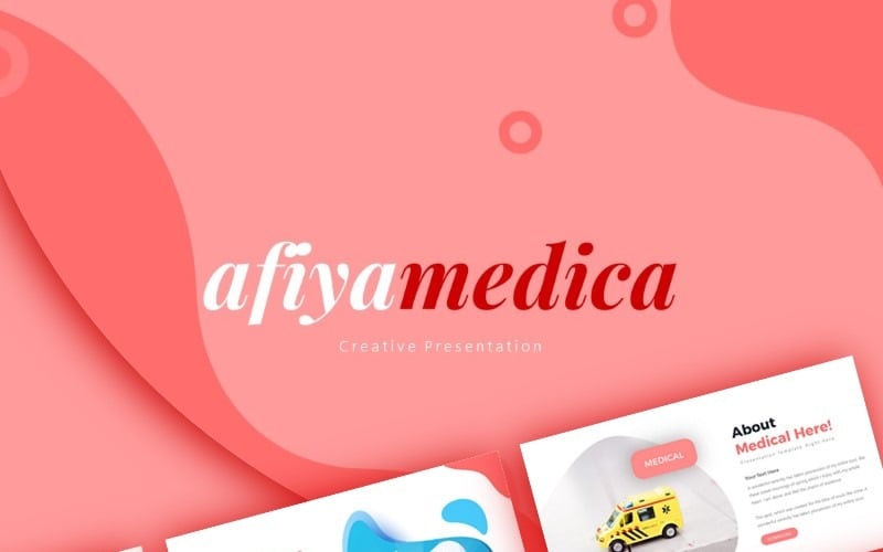 afiyamedica medical presentation powerpoint template original