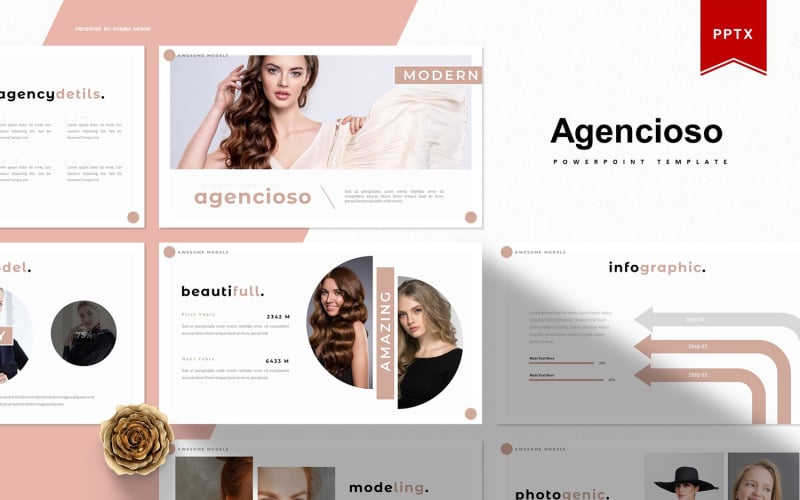 agencioso powerpoint template original