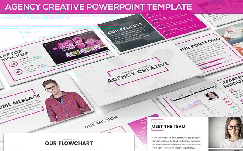 agency creative powerpoint template original