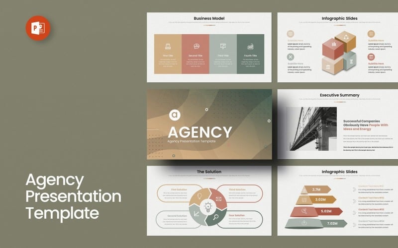 agency powerpoint presentation template original