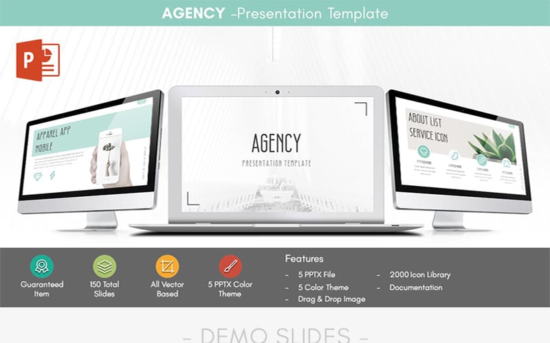 agency presentation template powerpoint template original