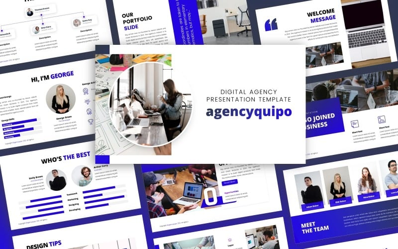 agencyquipo design agency multipurpose powerpoint template original
