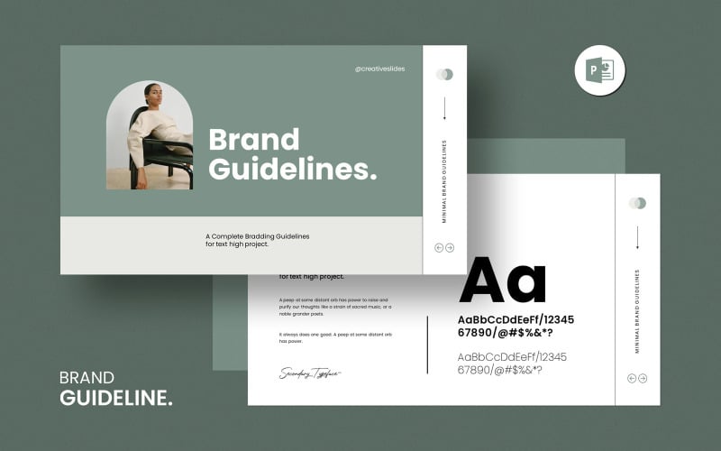 agent brand guidelines powerpoint template original