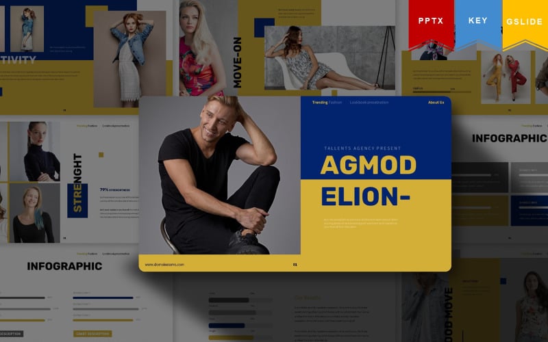 agmodelion powerpoint template original