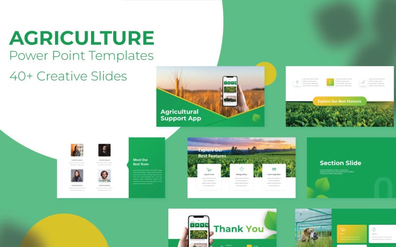 agriculture powerpoint presentation template original