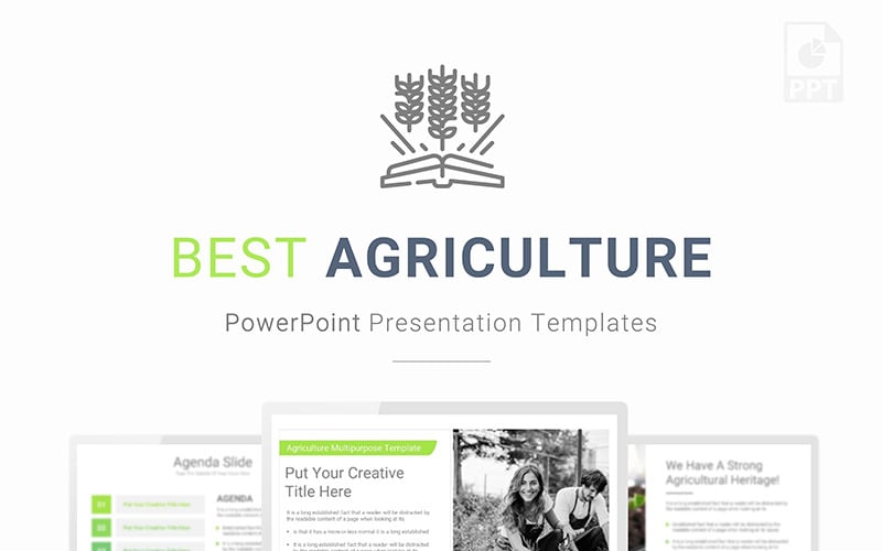 agriculture presentation powerpoint template original