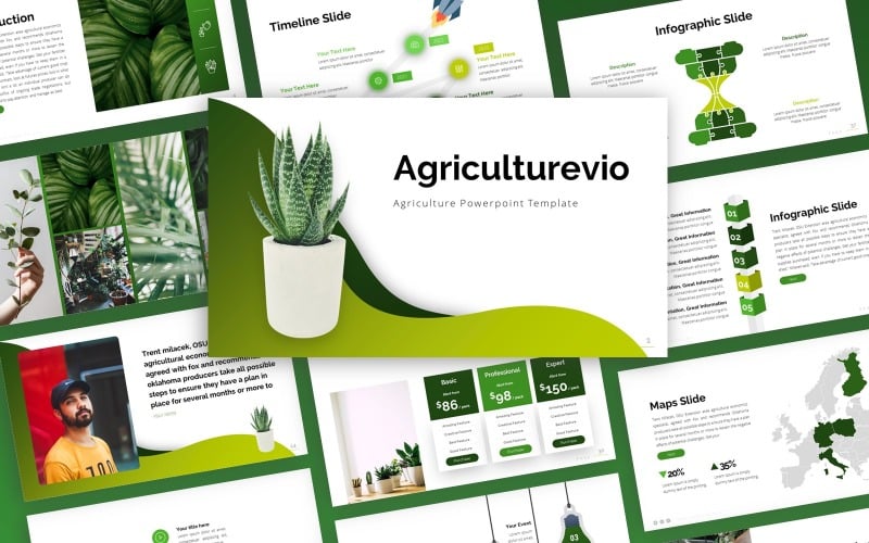 agriculturevio agriculture multipurose powerpoint template original