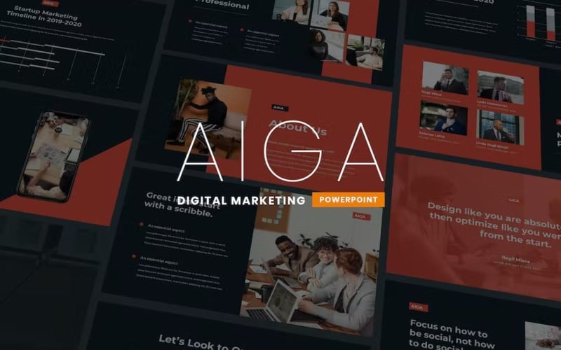 aiga digital marketing powerpoint original