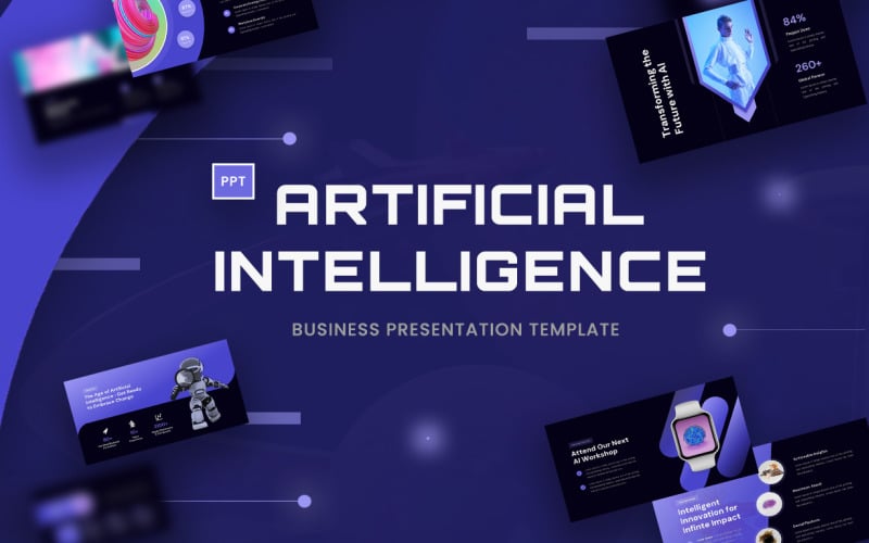 aikin artificial intelligence powerpoint template original