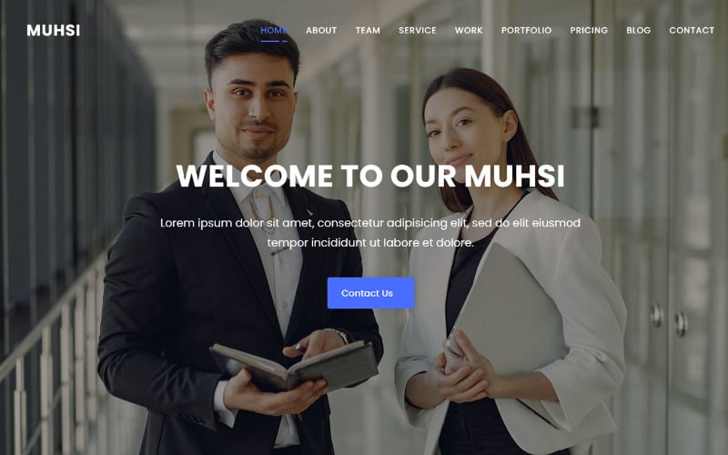 al muhsi multipurpose landing page template original