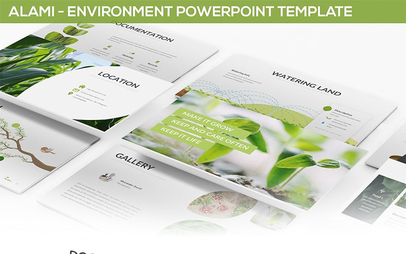 alami environment powerpoint template original