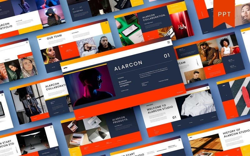 alarcon powerpoint template original