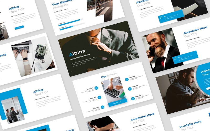 albina business powerpoint original