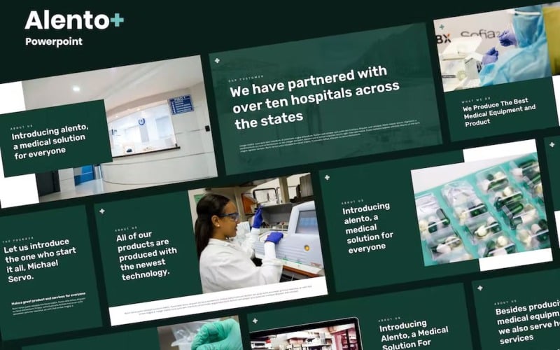 alento medical theme powerpoint original