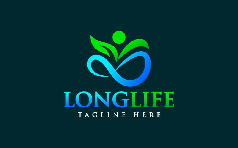 allahs blessing infinity healthy long life logo design original