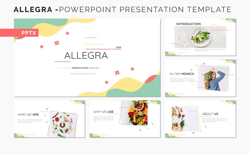 allegra powerpoint presentation template original