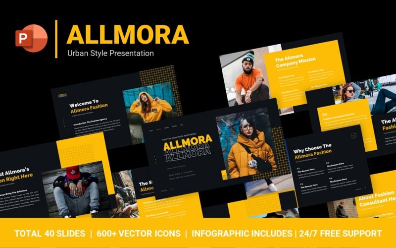 allmora urban style powerpoint template original