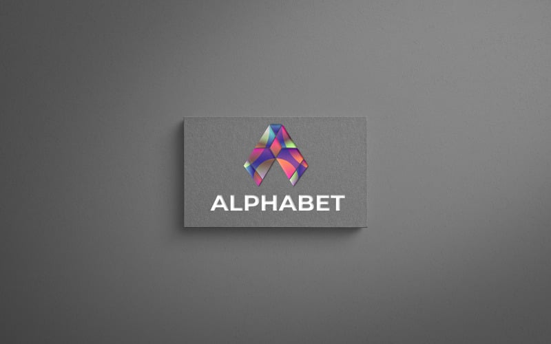 alphabet a logo company logo original