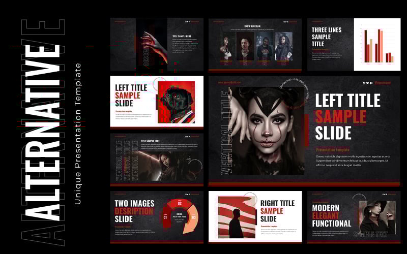 alternative powerpoint presentation template original